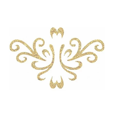 Tetováló sablon, öntapadós stencil - Indás 01