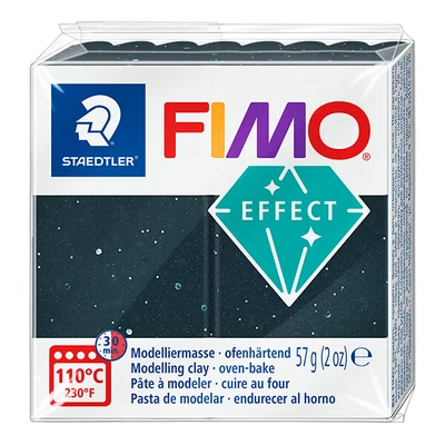 FIMO Effect süthető gyurma, 57 g - kőhatású fekete gránit (8010-903)
