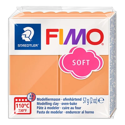 FIMO Soft süthető gyurma, 57 g - papaya szörbet (8020-T41) 2024