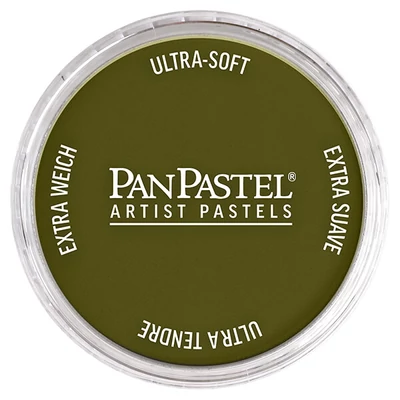 PanPastel tégelyes porpasztell - 680.1, bright yellow green extra dark