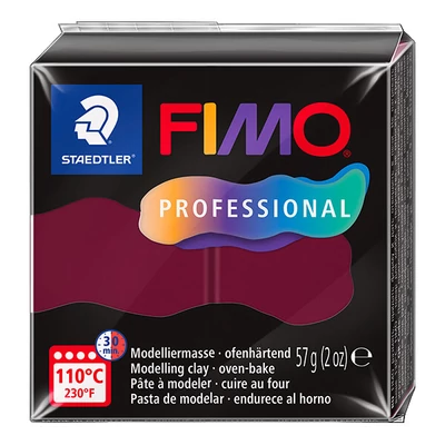 FIMO Professional süthető gyurma, 57 g - bordó, bordeaux (8040-23)