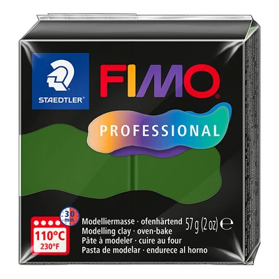 FIMO Professional süthető gyurma, 57 g - levélzöld, leaf green (8040-57)