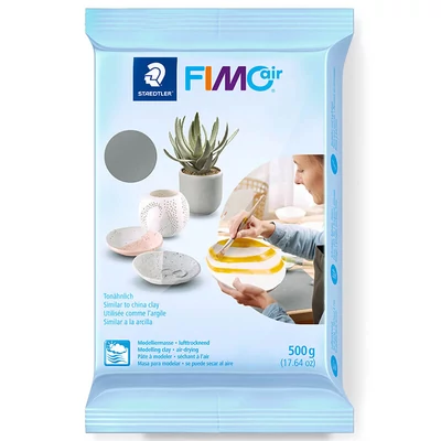 FIMO Air Basic levegőn száradó gyurma 500 g - szürke (8100-80)