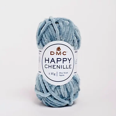 DMC Happy Chenille amigurumi zseníliafonal, 15 g - 18, szürkéskék
