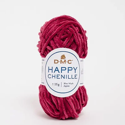 DMC Happy Chenille amigurumi zseníliafonal, 15 g - 31, bordó
