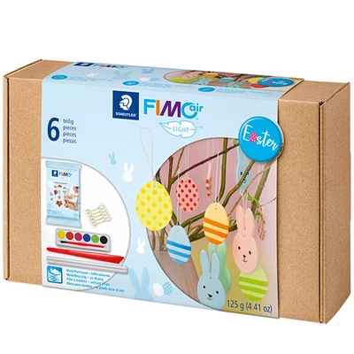 FIMO Air Light Easter Set, húsvétii gyurma készlet, 125 g kiegészítőkkel