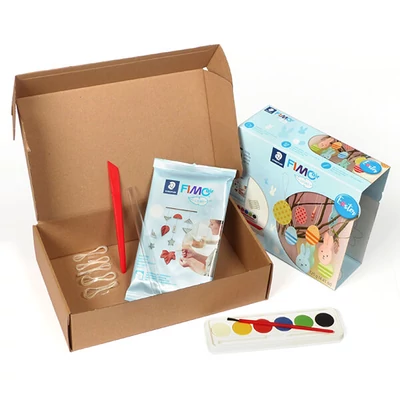 FIMO Air Light Easter Set, húsvétii gyurma készlet, 125 g kiegészítőkkel