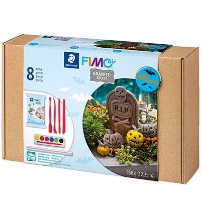 FIMO Air Gránit effect Halloween Set gyurma készlet, 350 g kiegészítőkkel