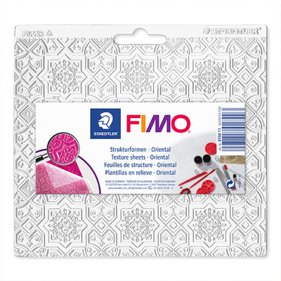 FIMO Felületmintázó, műanyag - keleti, 15,5x16,5 cm