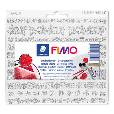 FIMO Felületmintázó, műanyag - bordűr, 15,5x16,5 cm