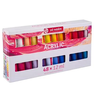 Talens Art Creation akrilfesték készlet - 48x12 ml