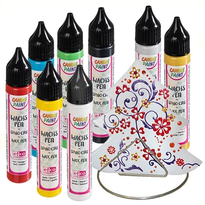 Candlepaint gyertyafestő toll, 28 ml - különféle színekben