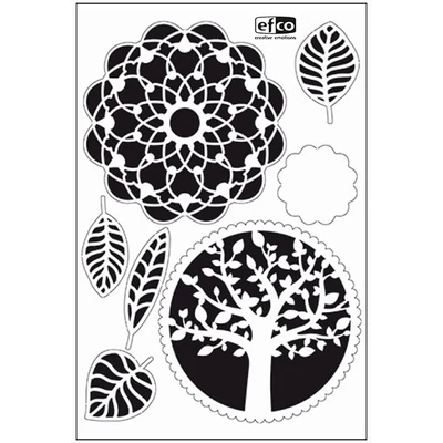Stencil, 21x30 cm - Mandala