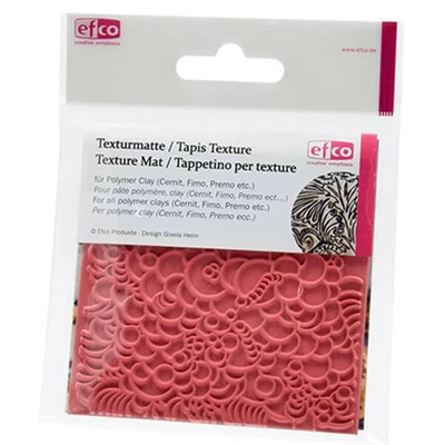 Felületmintázó gumilap, 9x9 cm - Bubbles