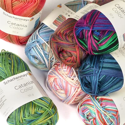 Catania Color pamut fonal, 50 g - különféle színekben