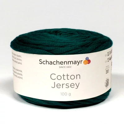 Cotton Jersey pólófonal, 100 g - fenyőzöld