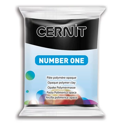 Cernit N1. süthető gyurma, 56 g - fekete (100)