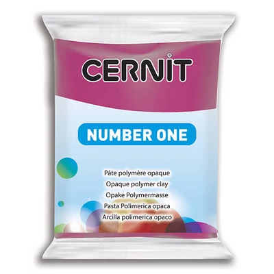 Cernit N1. süthető gyurma, 56 g - bordó (411)