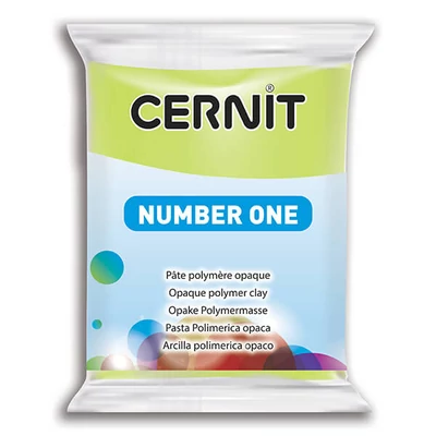 Cernit N1. süthető gyurma, 56 g - limezöld (601)