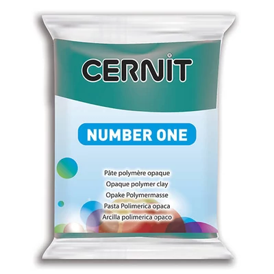 Cernit N1. süthető gyurma, 56 g - fenyőzöld (662)