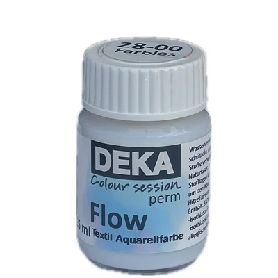 Deka PermFlow akvarell hatású textilfesték - 00 színtelen