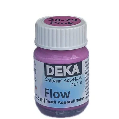 Deka PermFlow akvarell hatású textilfesték - 29 pink