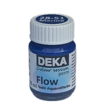 Deka PermFlow akvarell hatású textilfesték - 51 tengerészkék