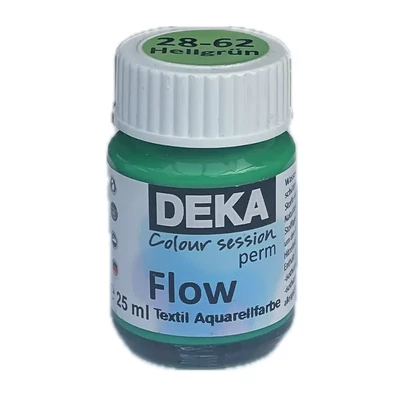 Deka PermFlow akvarell hatású textilfesték - 62 világoszöld