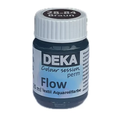 Deka PermFlow akvarell hatású textilfesték - 84 barna