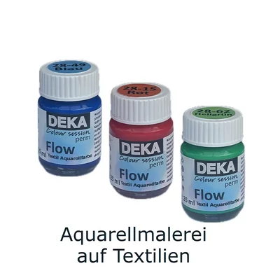 Deka PermFlow akvarell hatású textilfesték - különféle színekben