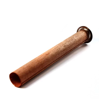 Fa kanóc, talpas, kerek, 12 cm, 1 db