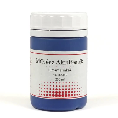 Művész akrilfesték, 250 ml - matt, 010, ultramarinkék