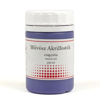 Művész akrilfesték, 250 ml - matt, 033, világoslila