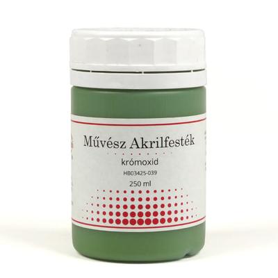 Művész akrilfesték, 250 ml - matt, 039, króm-oxid