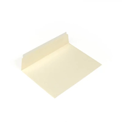 Curios metál boríték, C6, 11x16cm - elefántcsont