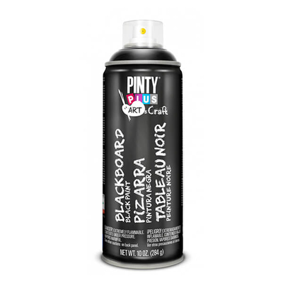Táblafesték spray, Pinty Plus Art, 400 ml - fekete