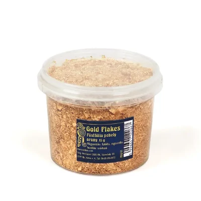 Füstfólia arany pehely, Gold Flakes, 15 g
