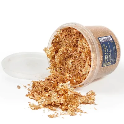 Füstfólia arany pehely, Gold Flakes, 15 g