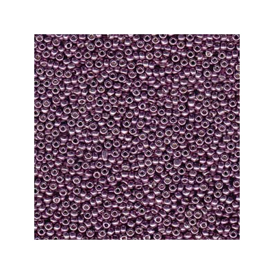 Miyuki japán üveggyöngy, kásagyöngy 11/0 - Duracoat Galvanized Eggplant