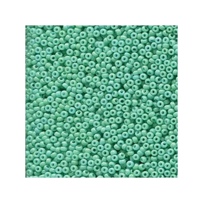 Miyuki japán üveggyöngy, kásagyöngy 11/0 - Duracoat Opaque Dyed Turquoise