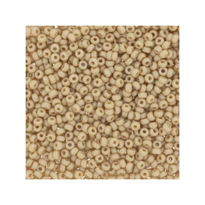 Miyuki japán üveggyöngy, kásagyöngy 11/0 - Frost Opaque Glaze Rainbow Ivory