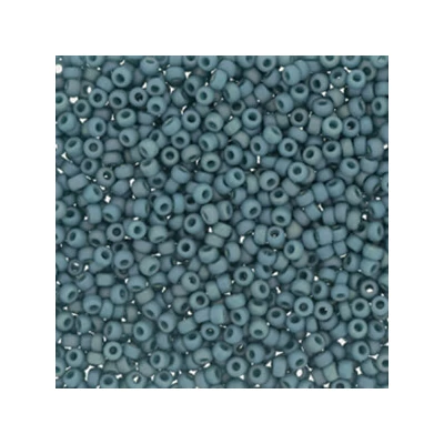 Miyuki japán üveggyöngy, kásagyöngy 11/0 - Frost Opaque Glaze Rainbow Peacock