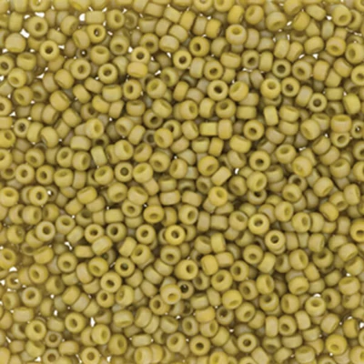 Miyuki japán üveggyöngy, kásagyöngy 11/0 - Frost Opaque Glaze Rainbow Pistacio