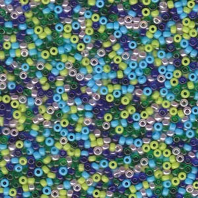 Miyuki japán üveggyöngy, kásagyöngy 11/0 - Mix Gemtones