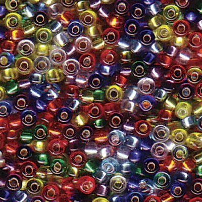 Miyuki japán üveggyöngy, kásagyöngy 11/0 - Mix Silver Lined Rainbow