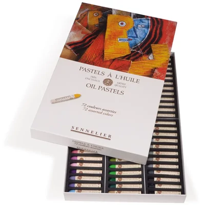 Sennelier Artist’ Oil Pastel olajpasztell készlet, 72 db