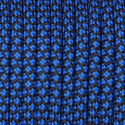 Paracord 550, méterben, 4 mm - diamond camo sötétkék
