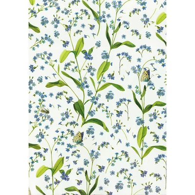 Tassotti decoupage papír - nefelejcs