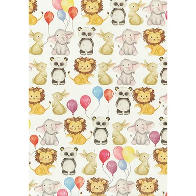 Tassotti decoupage papír - partizó állatok