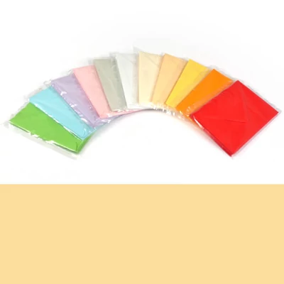 Boríték, C6, 11x16 cm - színes, vanília, 80 g, 10 db